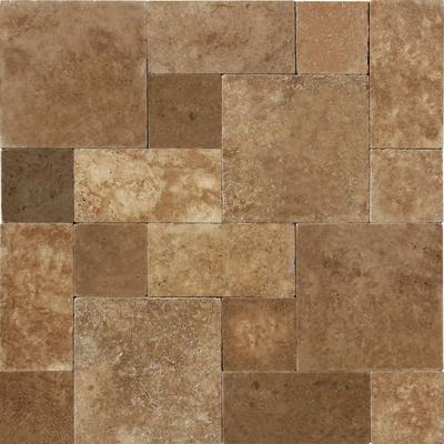 Chocolate Brown 3cm Paver Roman Pattern