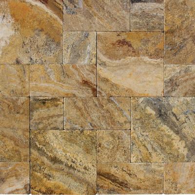 Autumn Leaves 3cm Paver Roman Pattern