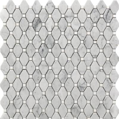 Rockart Small Marble Rhombus Mosaic 12x12