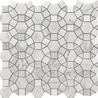 Rockart Kaleidoscope Marble Mosaic 12x12