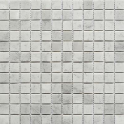 Rockart Carrara Marble 1x1 Square 12x12 Mosaic