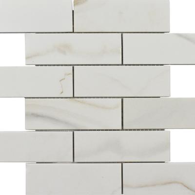 Rockart Calacata Gold Brick Mosaic 12x12