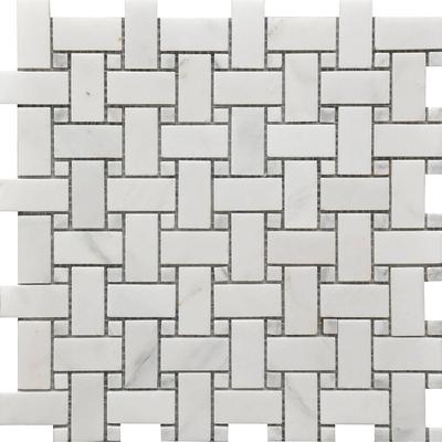 Rockart Basket Weave Marble Mosaic 12x12