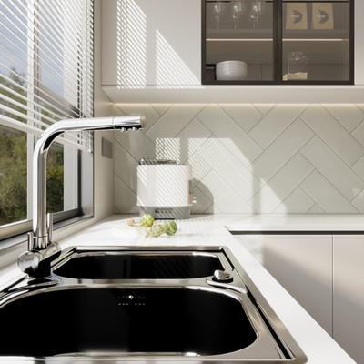 Magnolia Gris 6x18 Single Bullnose - Hover
