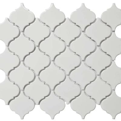 Color Collection Mosaics Bright White 12x12 Lantern 2