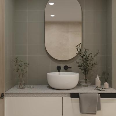 Color Collection Matte Taupe 6x6 - Hover