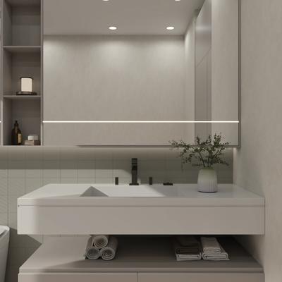 Color Collection Matte Taupe 4-1/4 x 4-1/4 - Hover
