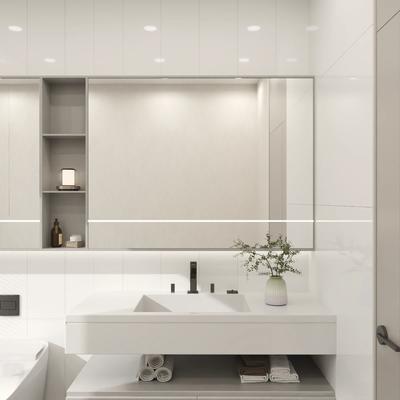 Color Collection Bright White Ice 8x24 - Hover