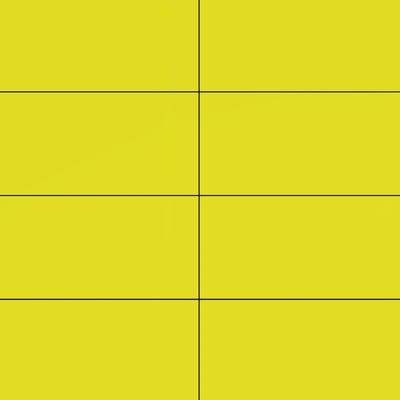 Color Collection Bright Yellow 3x6