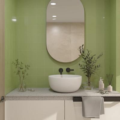 Color Collection Bright Spring Green 4-1/4 x 4-1/4 - Hover