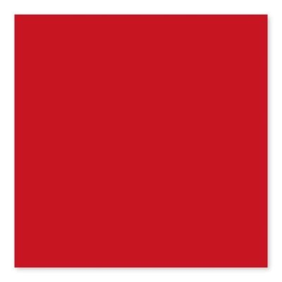 Color Collection Bright Red Pepper 6x6 Single Bullnose