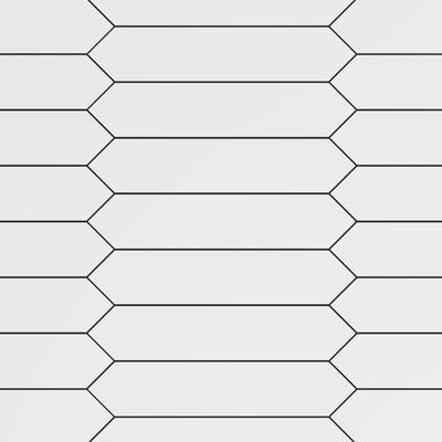 Block Arrow Blanco Matte 2x10