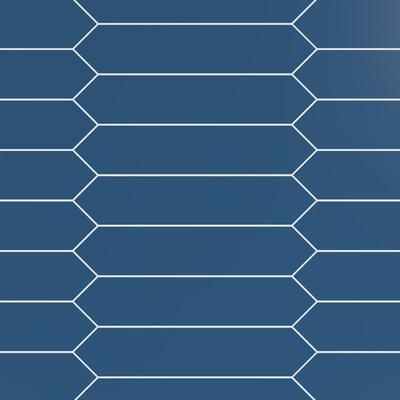 Block Arrow Azul Matte 2x10