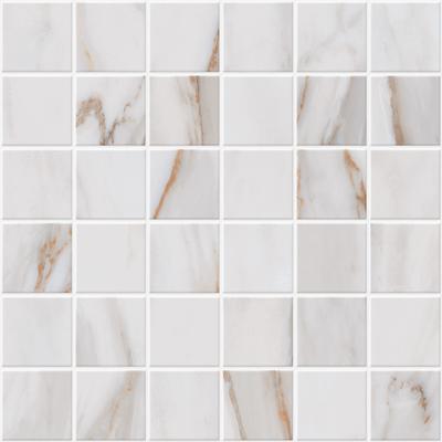 Calacata Gold Unpolished 13x13 Mosaic