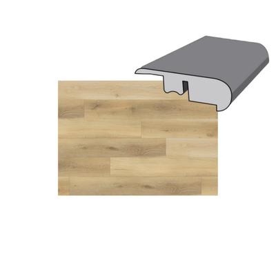 Fume Amber 12 mil 94 x 1-3/4 Round Stair Nose Luxury Vinyl Plank