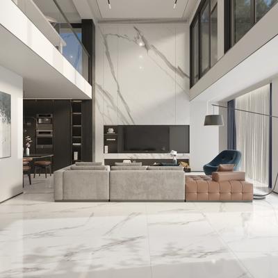Calacatta Rec 35x35 Field - Hover