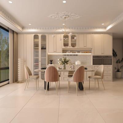 Pietrasanta Ivory Matt Polished 35x35 Field - Hover