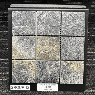 Aquabella Italian Slate Milan 2x2 Porcelain Mosaic 12"x12" Pool Tile (IS-235)