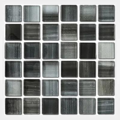 Aquabella London Westminster 1x1 Glass Mosaic 12"x12" Pool Tile (LS-1176)