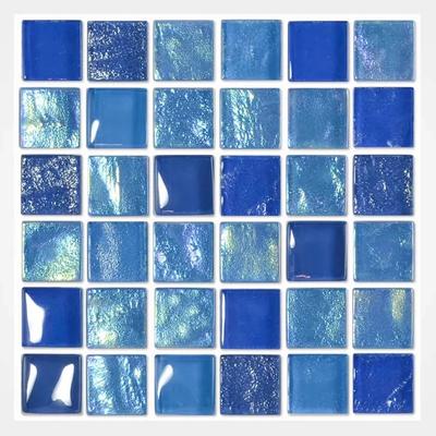 Aquabella Night Life Ballad 1x1 Glass Mosaic 12"x12" Pool Tile (NL-1131)