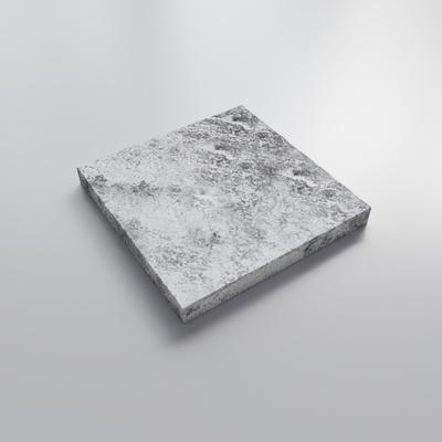 Silver Travertine 3cm Paver 12x12 - Hover
