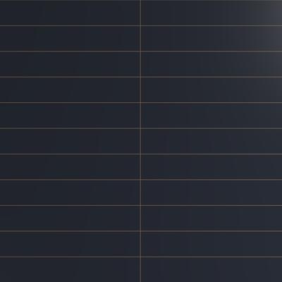 Block Negro Matte 4x24