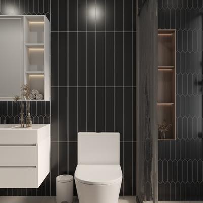 Block Negro Matte 4x24 - Hover