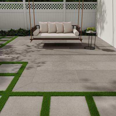 Cementique Silver 2cm Paver 24x24 - Hover