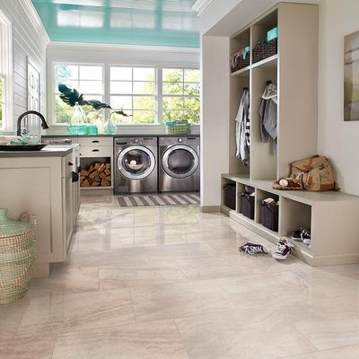 Praia Crema Field Tile 2x2 Mosaic - Hover