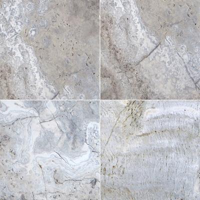 Silver Travertine 3cm Paver 16x16