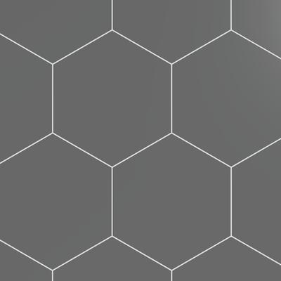 Block Hexagon Acero Matte 5x6