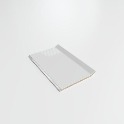 Color Collection Bright Tender Gray 3 3/4 x 6 Cove - Flat Top - Hover
