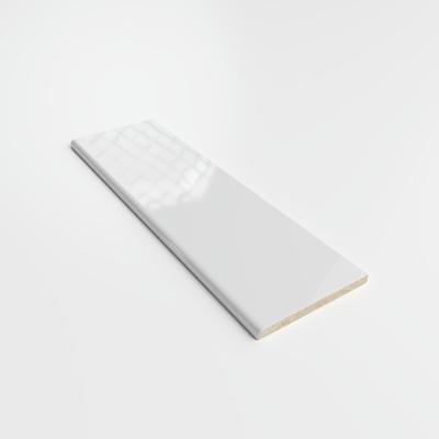 Color Collection Bright Tender Gray 3x10 Single Bullnose - Hover