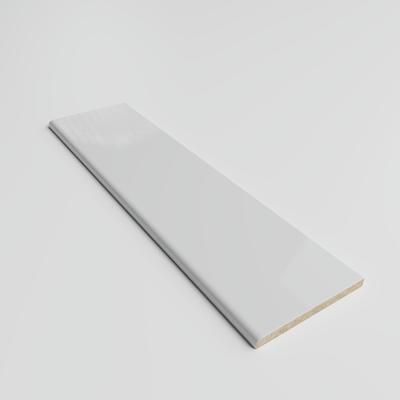 Color Collection Bright Tender gray 3x12 Single Bullnose - Hover