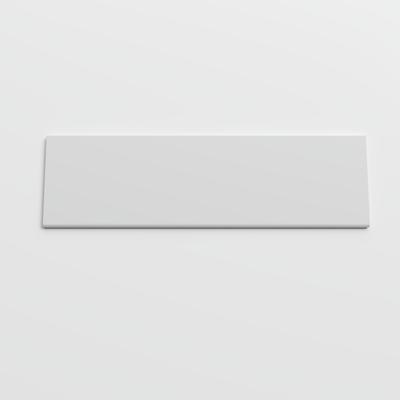 Color Collection Bright Tender Gray 4-1/4 x 16 Single Bullnose