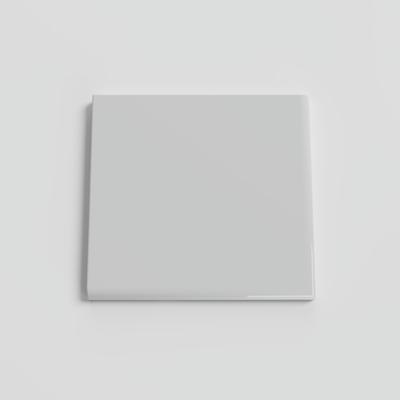 Color Collection Bright Tender Gray 4-1/4 x 4-1/4 Single Bullnose Corner
