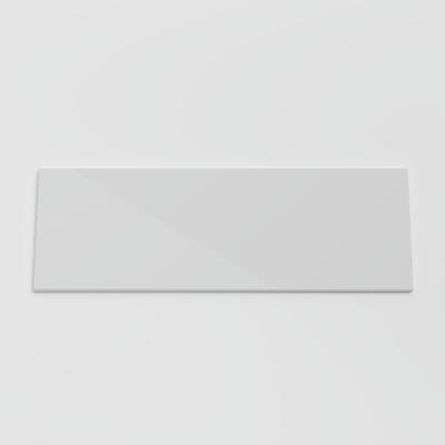 Color Collection Bright Tender Gray 6x18 Single Bullnose