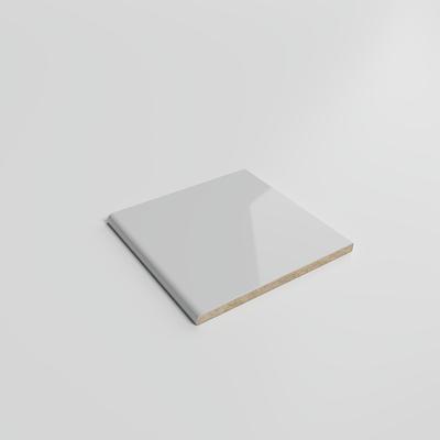 Color Collection Bright Tender Gray 6x6 Single Bullnose - Hover