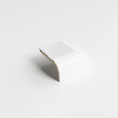 Color Collection Matte White Ice 2x2 V Corner - Hover