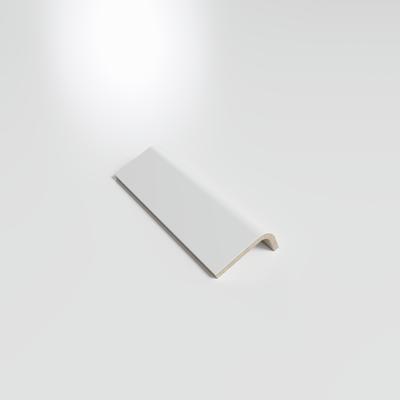 Color Collection Matte White Ice 2x6 RAD Bullnose - Hover