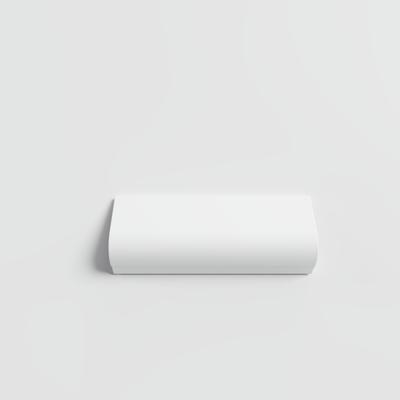 Color Collection Matte White Ice 2x6 V-cap