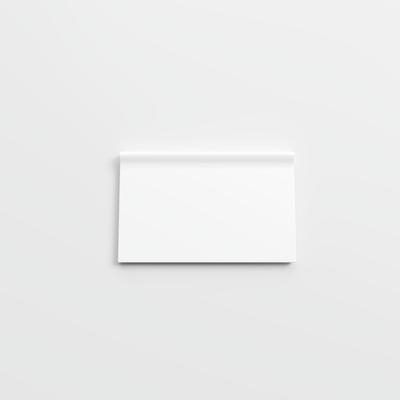 Color Collection Matte White Ice 3 3/4 x 6 RC Corner