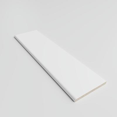 Color Collection Matte White Ice 3x12 Single Bullnose - Hover