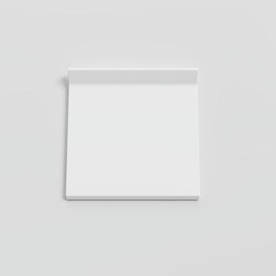 Color Collection Matte White Ice 4-1/4 x 4-1/4 Cove - Flat Top