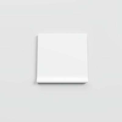 Color Collection Matte White Ice 4-1/4 x 4-1/4 LC Corner