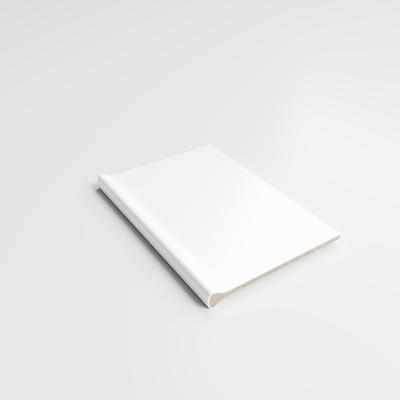Color Collection Matte White Ice 4-1/4 x 6 LC Corner - Hover