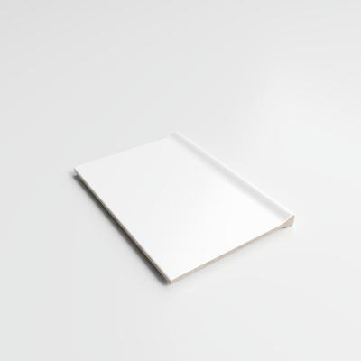 Color Collection Matte White Ice 4-1/4 x 6 RC Corner - Hover