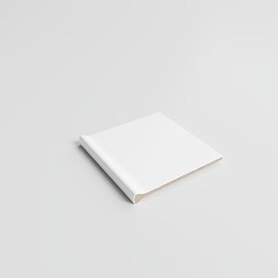 Color Collection Matte White Ice 6x6 LC Corner - Hover