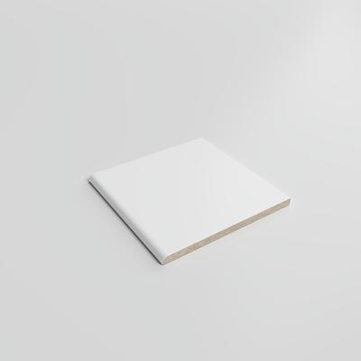 Color Collection Matte White Ice 6x6 Single Bullnose - Hover