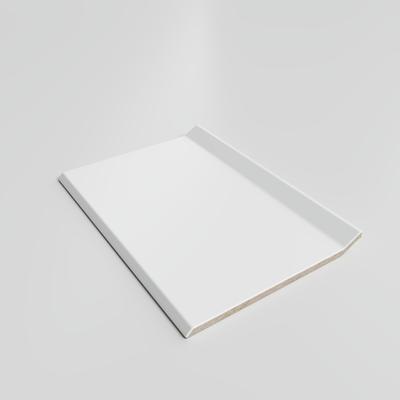 Color Collection Matte White Ice 4x6 Cove - Round Top - Hover